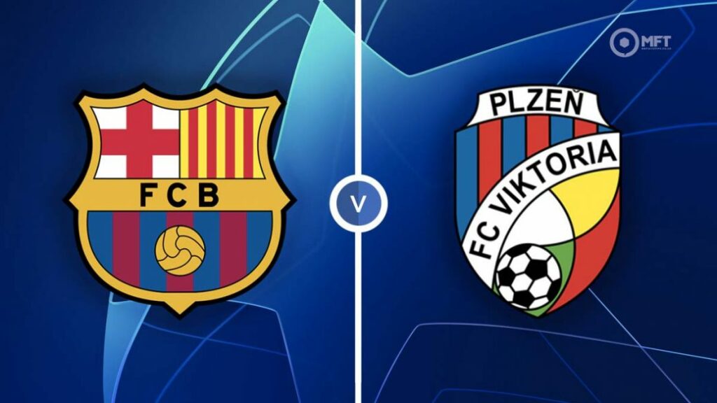 Barcelona x Viktoria Plzen - Champions League