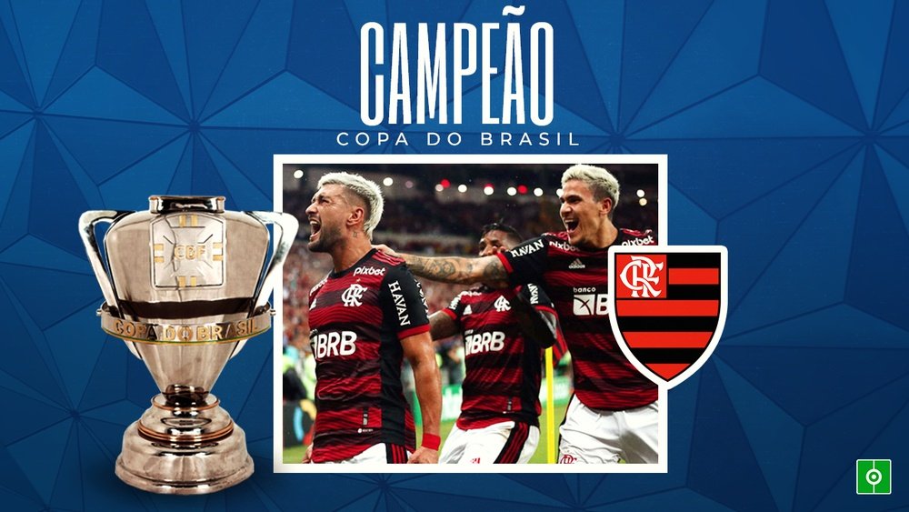 Flamengo vence nos pênaltis e é campeão da Copa do Brasil