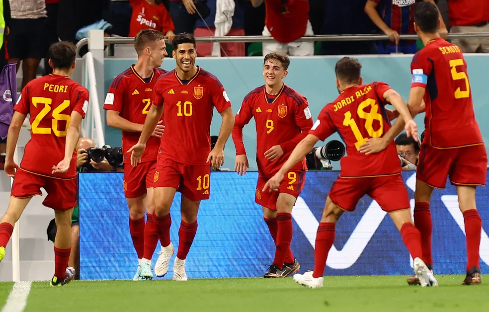 Asensio gol Espanha Costa Rica