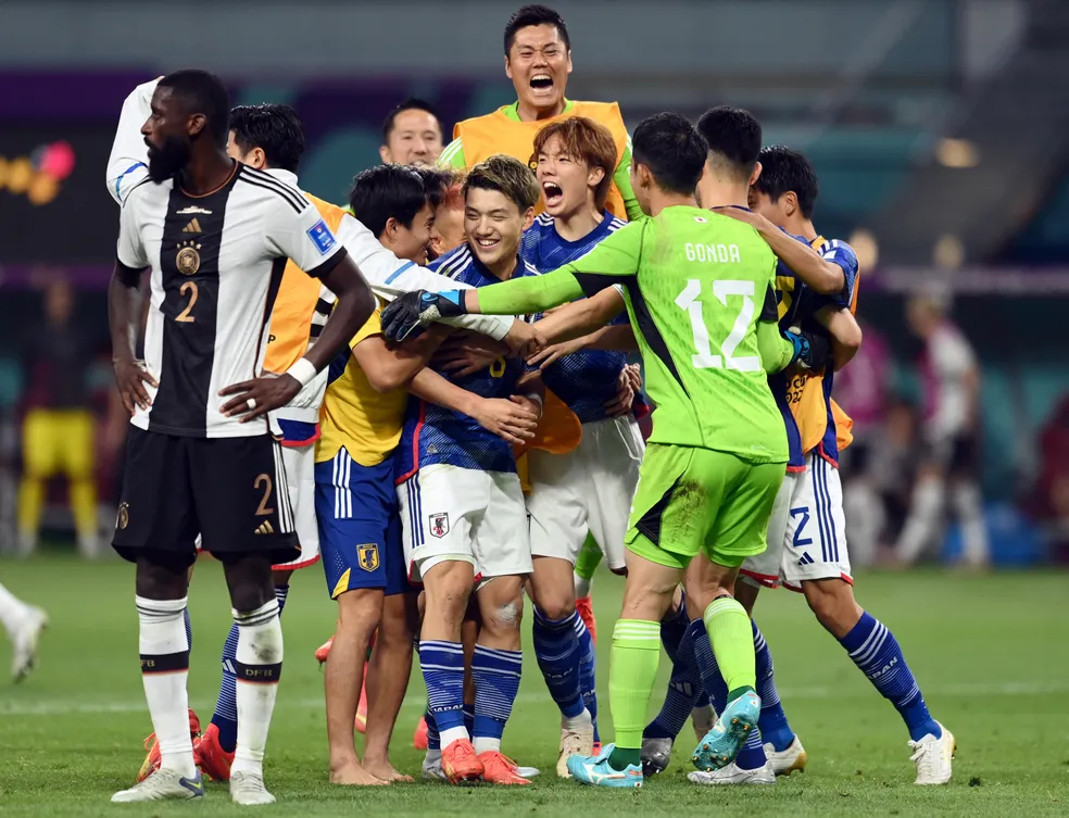 Japão x Alemanha Copa do Mundo