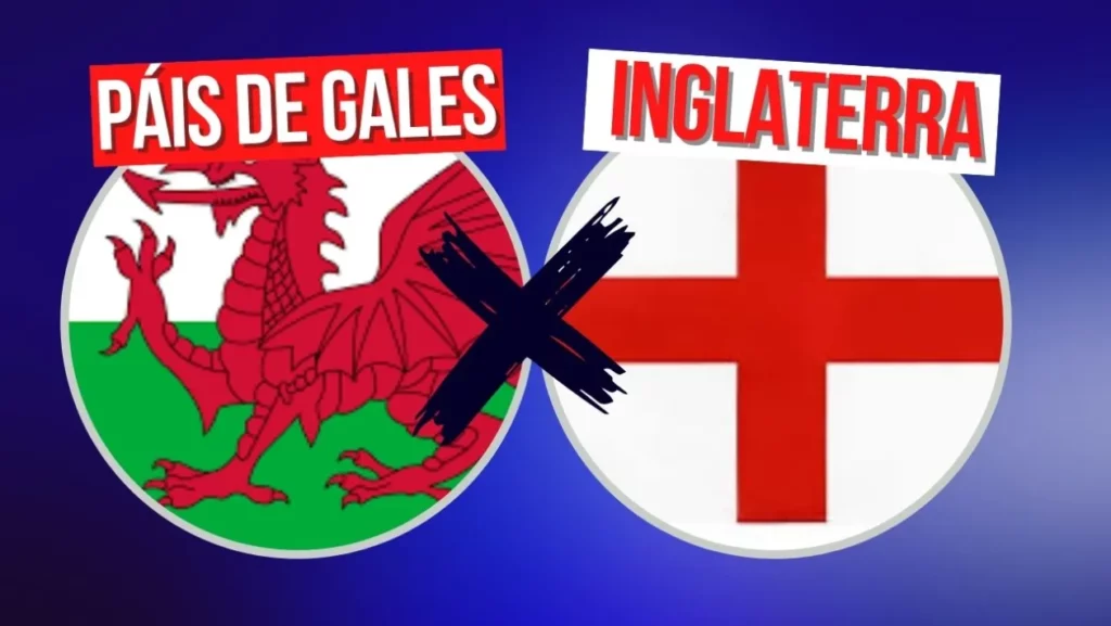 País de Gales x Inglaterra