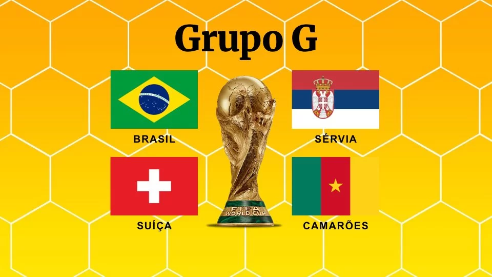 Por dentro da Copa - Grupo G tem o favorito Brasil, Suíça, Servia e Camarões brigando pela segunda vaga