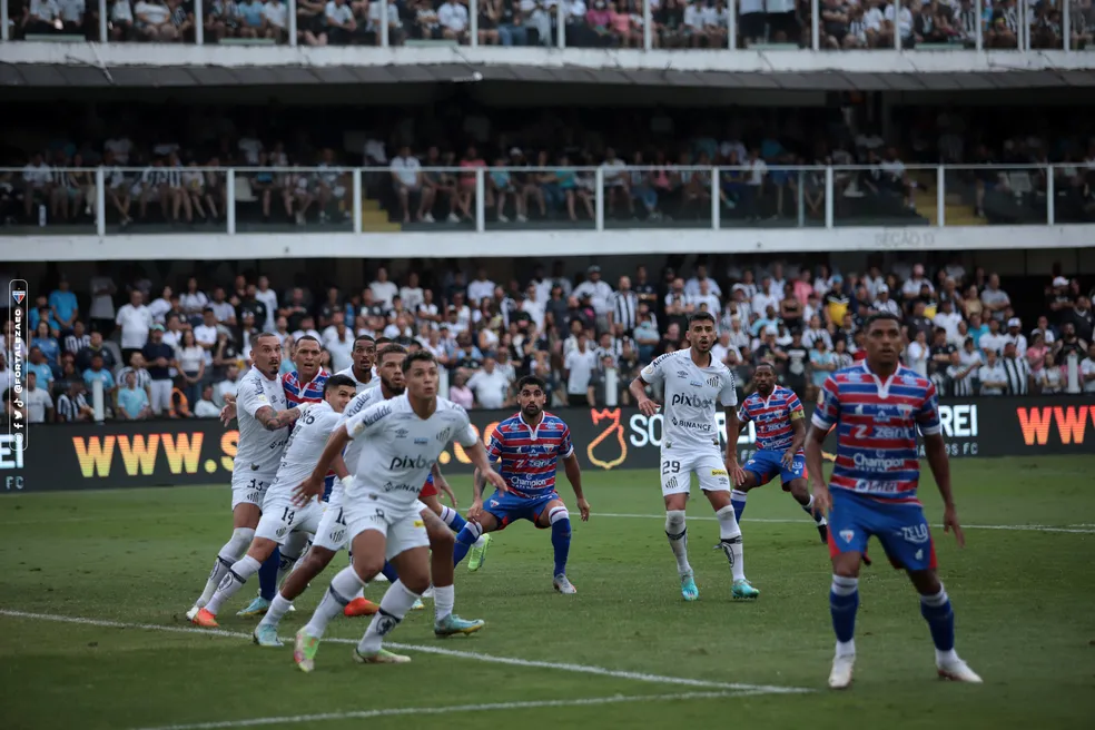 Santos x Fortaleza - Campeonato Brasileiro