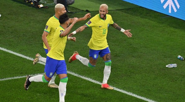 Brasil vence a Coreia do Sul na Copa do Mundo