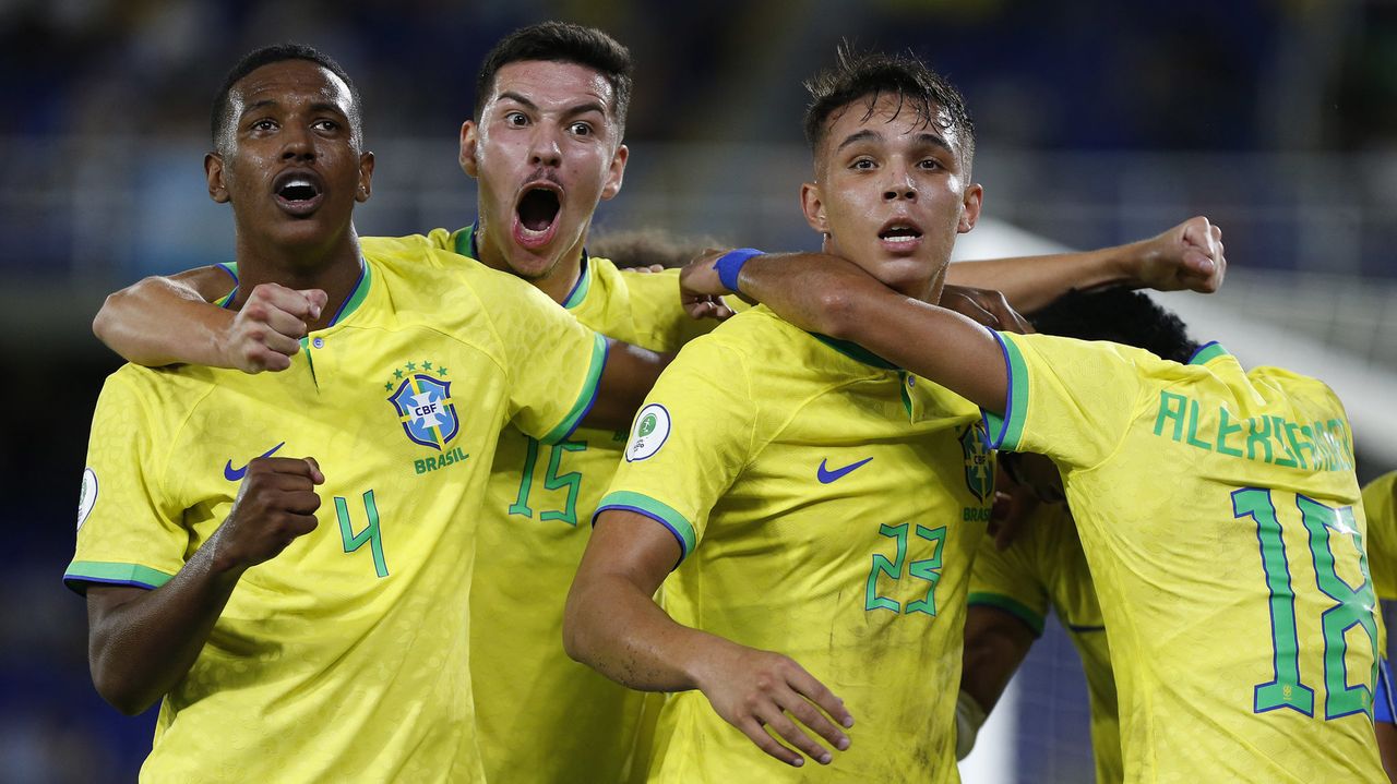 Argentina 1 x 3 Brasil - Seleção vence e complica Hermanos no Sul-Americano sub-20