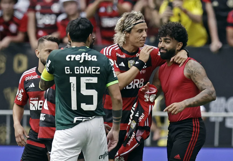 Gabigol, Palmeiras x Flamengo