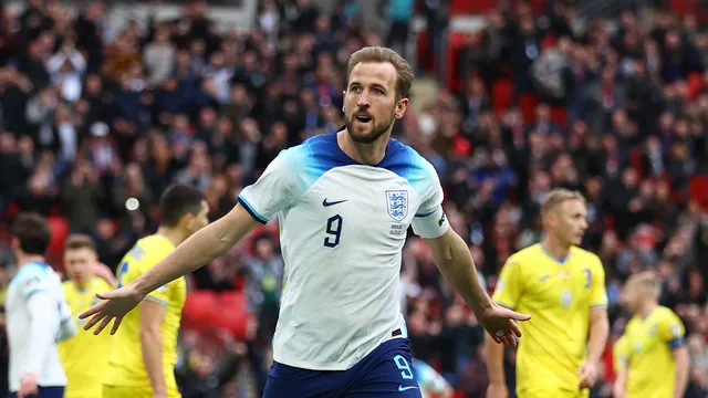 Inglaterra x Ucrânia gol Harry Kane Eliminatórias Euro