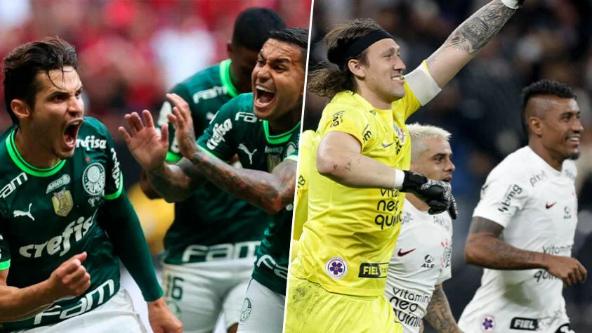 Dia de Dérbi! Palmeiras e Corinthians se enfrentam em momentos totalmente opostos