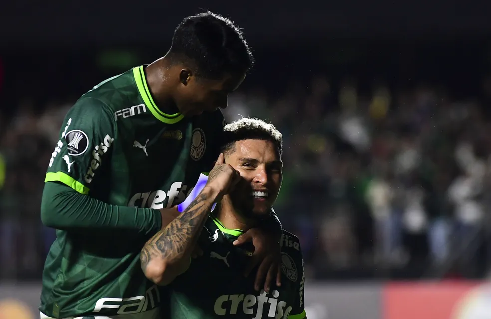 Gol de Rafael Navarro em Palmeiras x Cerro Porteño