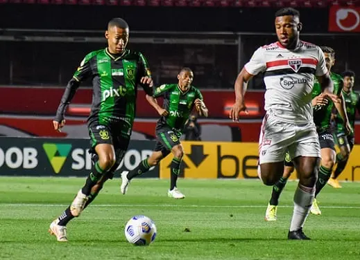 América-MG enfrenta o São Paulo pelo Brasileirão