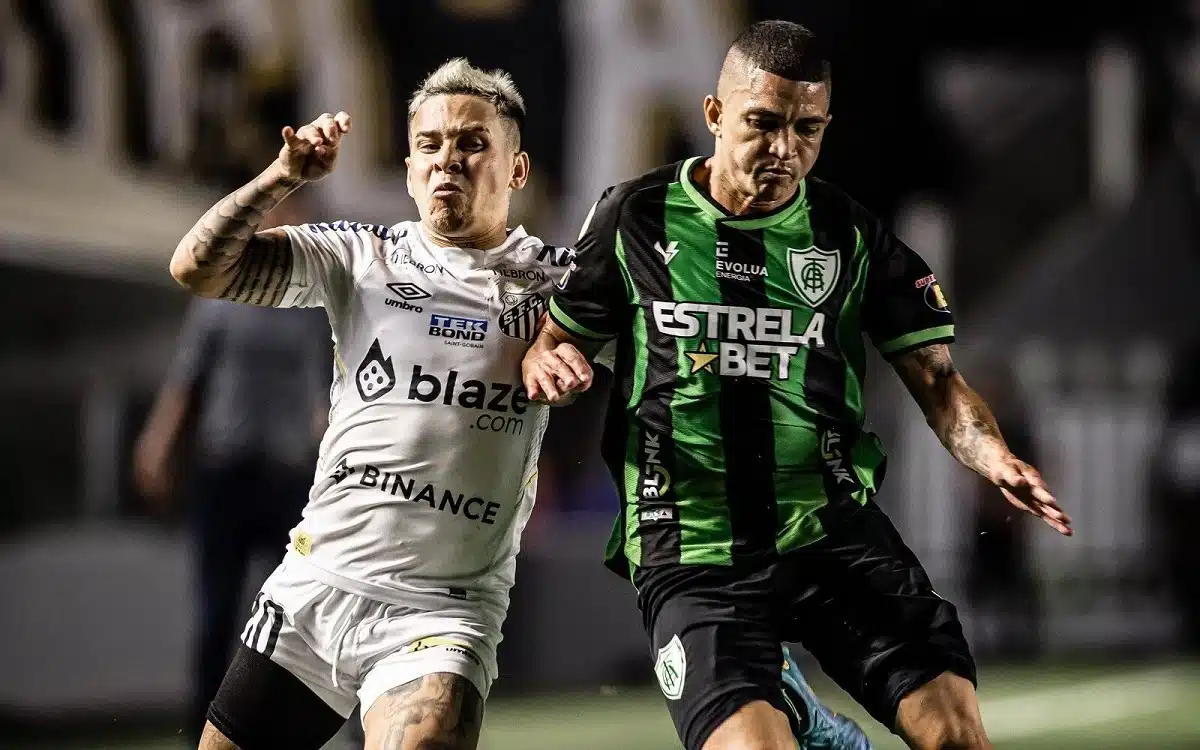 América x Santos - Escalações e tudo sobre o duelo pelo Campeonato Brasileiro