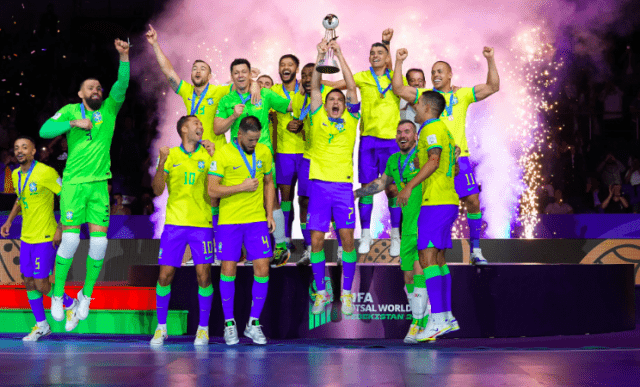 Brasil Brilha e Conquista o Hexacampeonato de Futsal