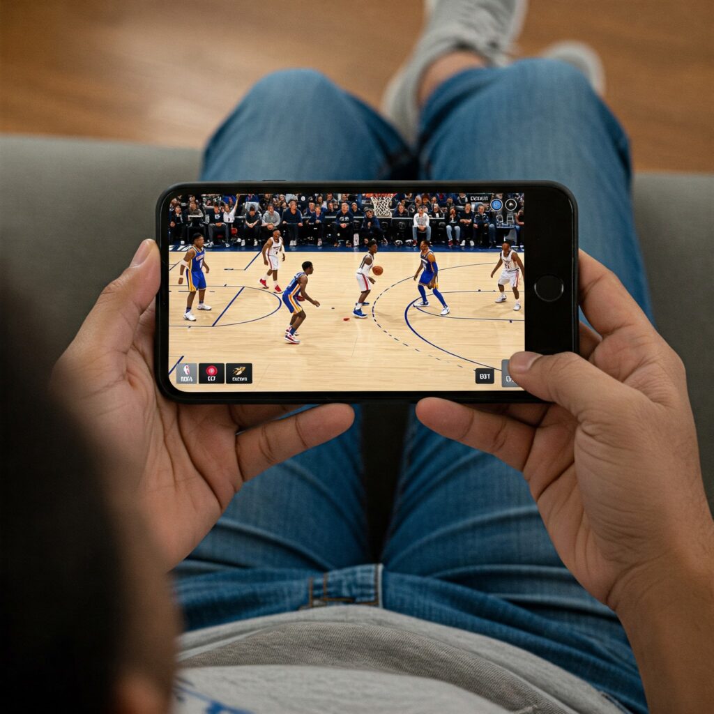 Como assistir NBA pelo celular